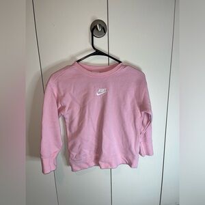 Nike baby pink crewneck, size XS
